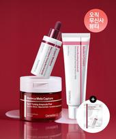 [Centellian24] Mela Capture Brightening Skincare Set (AD Cream 50ml + Ampoule 30ml + Pads 60ea + Toning Mask 4ea) white