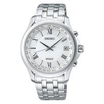 [Seiko Laikrodis]Dolce Solarinis Radijo SADZ201 Vyriškas Sidabrinis sidabras
