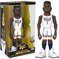 NBA: Pelicans Zion Williamson JAV Išskirtinis 12  Vinilas Auksinis