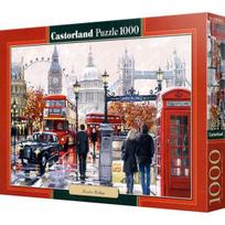 Castorland London Streets of Time Jigsaw Puzzle CS103140, 1000 pieces, mixed colors Jigsaw Puzzle, Childrens Games, Educational Toys black