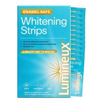 Lumineux Oral Essentials Sertifikuotos netoksiškos balinimo juostelės, 28 vienetai blue