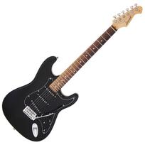Legend elektrinė gitara B BK Juodas kirtas Juodas minkštas dėklas įeina LST-Z brown