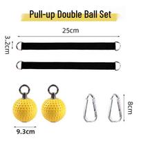 Longchan Home Pull-up Assist Training Ball Set black