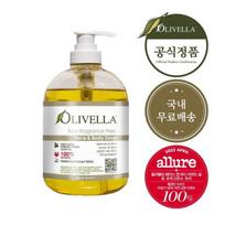 Olivella Veido ir kūno skystas muilas be kvapiklių 500 ml, 1 vnt., 1 vnt. white