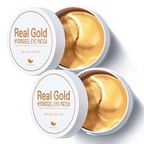 Pretty Real Gold Hydrogel Eye Patch, 60 pieces, 2 pieces beige