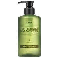 Kundal Tea Tree Biotics Acne Body Wash Apple Green Tea Fragrance, 500ml, 1 unit beige