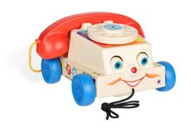 Fisher Price klasikiniai žaislai CHATTER TELEFONAS balta