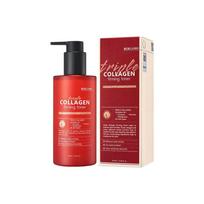 Bergamo Triple Collagen Firming Skin Toner 250ml Skin Lotion Large Capacity Toner Basic Cosmetics brown