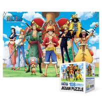 One Piece - Monkey D. Luffy Pirate [Mini] - 108-piece jigsaw puzzle, popular Korean puzzle blue