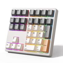 BRIMFORD Skaitmeninė klaviatūra Mechaninė klaviatūra Makro klaviatūra Suderinama su Keymap, galima keisti su VIA Programuojama klaviatūra Skaitmeninė klaviatūra