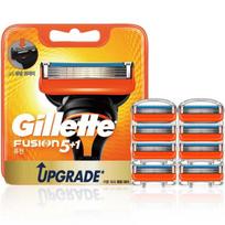 Gillette Fusion Manual Razor Blades, 1 Piece, 8 Pieces black