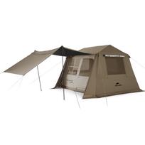 Naturehike Official Shop One Touch Tent Ti Black New Material Extended Canopy Camping Lodge Type Easy to Set Up UV Protection Free Standing Double