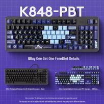 Logitech Lingyan Series K848 Wired Customizable Mechanical Keyboard