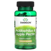 Swanson, Acidophilus and Apple Pectin, 1 Billion CFU, 90 Capsules