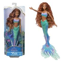 Disney Ariel Undinėlės lėlė iš veiksmo filmo  Mažoji undinėlė  [Lėlė] [Uodegos pelekas blizga ir juda] [Nuo 3 metų] HLX08 brown