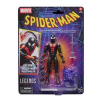 Hasbro Marvel Legends Series Uncanny Retro Blister Pakuotė Komiksų Kolekcionuojama Veiksmo Figūrėlė G2352 Autentiškas Žmogus-voras (Naktinė kirmėlė) gray