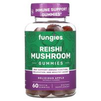 Fungies, reishi mushroom gummies, delicious apples, 60 pectin gummies