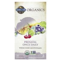 Organic, Once Daily, Prenatal, Whole Food Multivitamin, Vegan Tablets 30