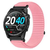 20mm 22mm 26mm QuickFit nailoninis dirželis, skirtas Garmin Fenix 8 43mm 47mm 51mm 7 7X 6 6X 5 5X Plus/Enduro 3/Epix Pro Gen 2 apyrankei QuickFit 22mm rožinė
