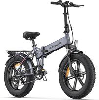 ENGWE EP-2 PRO EU 20  Storio padangų sulankstomas elektrinis dviratis 48V 13Ah 250W 120KM ilgas nuotolis 7 pavarų mechaninis diskinis stabdys Miesto kalnų E-dviratis suaugusiems pilka spalva
