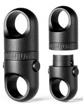 [TISUR] Titanium Magnetic Releaser, Load Capacity 20kg, Magnet, Strong, Security 3.9 cm juoda