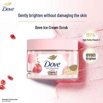 Dove Pomegranate & Shea Butter Gentle Body Scrub white