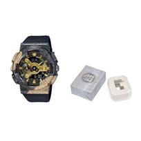 CASIO Unisex Full Metal Series Gold Watch GM-114GEM-1A9PR black