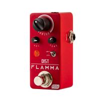 FLAMMA FC06 Mini Metalinis gitaros iškraipymo pedalas juoda