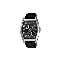 Casio SHEEN barrel-shaped quartz movement leather strap Japanese and Korean watch women's watch black dial SHE-3026L-1A juoda