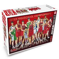 Haksan Cultural Company Slam Dunk tarp vidurinių mokyklų čempionato dėlionė, 300 vienetų, mišrių spalvų dėlionė, vaikų žaidimai red