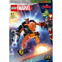 LEGO Marvel 76243 Raketinis Mak Robotas, Mišrios Spalvos gray