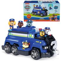 Paw Patrol Chase Total Team Rescue Police Cruiser Vehicle žaislinė figūrėlė Chase Marshall Skye griuvėsiai Rocky Zuma [Prekė] black