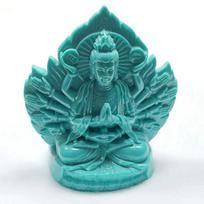 Mini Budos statulėlė Kannon Zodiako Amuletas Pagrindinis Atvaizdas Žiurkės Metai Natūralaus Turkio Drožyba Budistinis Altorius Budos Statulėlė Maldos Amuletas x Plotis x