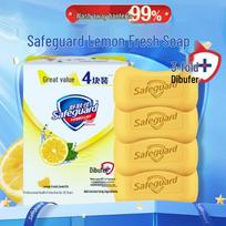 Safeguard Lemon Fresh Bar Soap 4-Pack blue