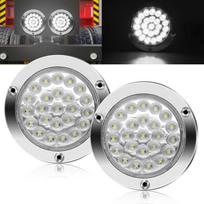 Ygmylandbb LED sunkvežimio galinis žibintas Priekabos galinis žibintas 24V Atbulinės eigos žibintas Universalus 24 LED 24LED balta