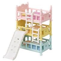 Sylvanian Families Baldai [Vaikiška dviaukštė lova] Ka-219 ST ženklas, nuo 3 metų, Žaislinis lėlių namelis, Sylvanian Families, EPOCH beige