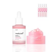 [medicube] PDRN Whitening Toning Ampoule & Capsule Cream Duo Set [Set] Pdrn Ampoule + Capsule Cream (+ Serum 5Ea) pink