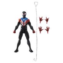 Hasbro Marvel Legends Series Miles Morales Spider-Man 2 Action Figure Borrikus Suit 15 cm Collectible Toy Video Game Scene Official Product