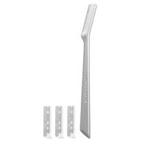 Tweezerman, Face Razor, Stainless Steel Blades, Set of 5 white