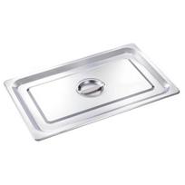 Stainless Steel Gastronorm Food Pans & Lids white