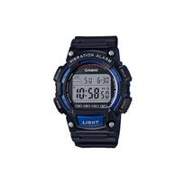 CASIO Vyriškas YOUTH Pilkas Laikrodis W-736H-2A W-736H-2A Black Blue Watch Case black