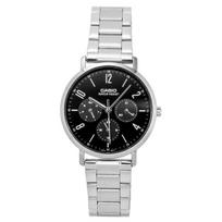 Casio Analog Stainless Steel Black Dial Quartz MTP-VT06D-1B Men's Watch juoda