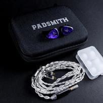 Padsmith Gaming with a Detachable for Accurate Capture of Footsteps and Fixed Positions Earphones, Wired, 2-Pin Cable,