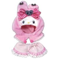 Naito Design Institute My Melody pliušinis kostiumas M My Melody & Kuromi 50-asis ir 20-asis pink