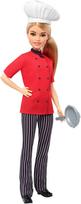 Mattel Barbie Career Chef Doll Red Jacket with Frying Pan FXN99 Japan Import red