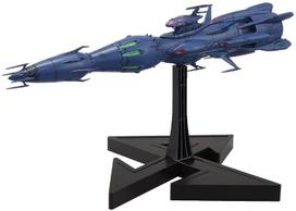 BANDAI SPIRITS Nepriklausomas kovos laivas Deusura II Pagrindinis laivas Linijinis laivas Yamato 1/1000 (Erdvė 2199) mėlyna