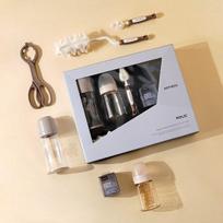 Mother K Holic Basic Baby Bottle Gift Set, korean baby products gray