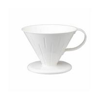 Takakuwa Metalinis emaliuotas kavos filtras Blanc L 405046 white