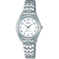 CASIO LTP-1129AA-7BJH [Standartinis laikrodis] Apvalus laikrodis sidabro žalvario analogas