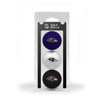NFL golfo kamuoliukai 3 vnt. pakuotė white